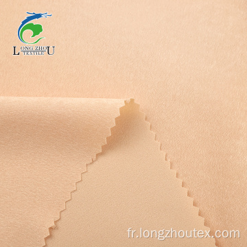 Tissu de satin de fil de faux torsion composite